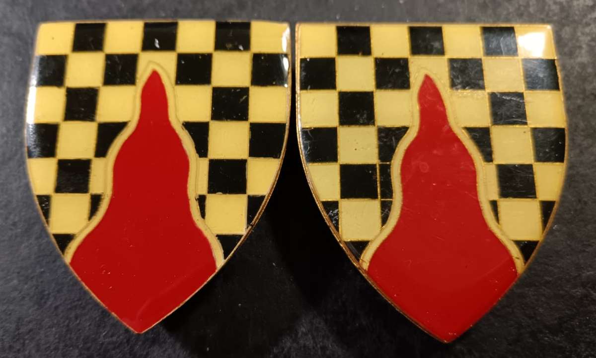 SADF - Sasol Commando Shoulder Flash Pair