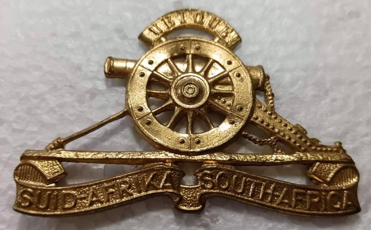 SADF - Artillery Cap Badge
