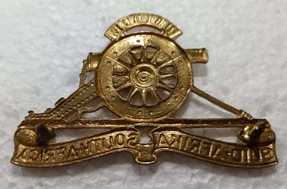 SADF - Artillery Cap Badge