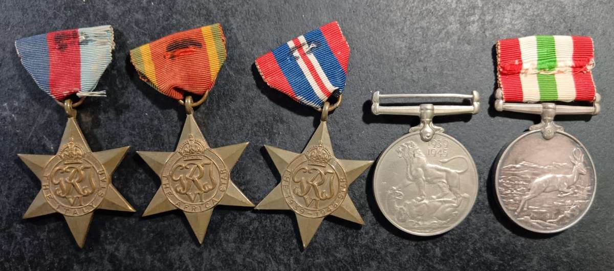 Full Size World War Two Group of 6: J.G Barnard