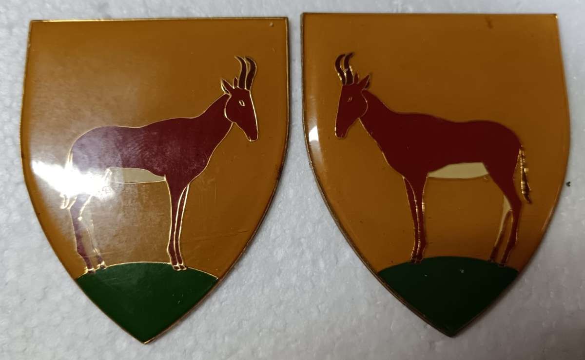 SADF - Boshof Commando Shoulder Flash Pair