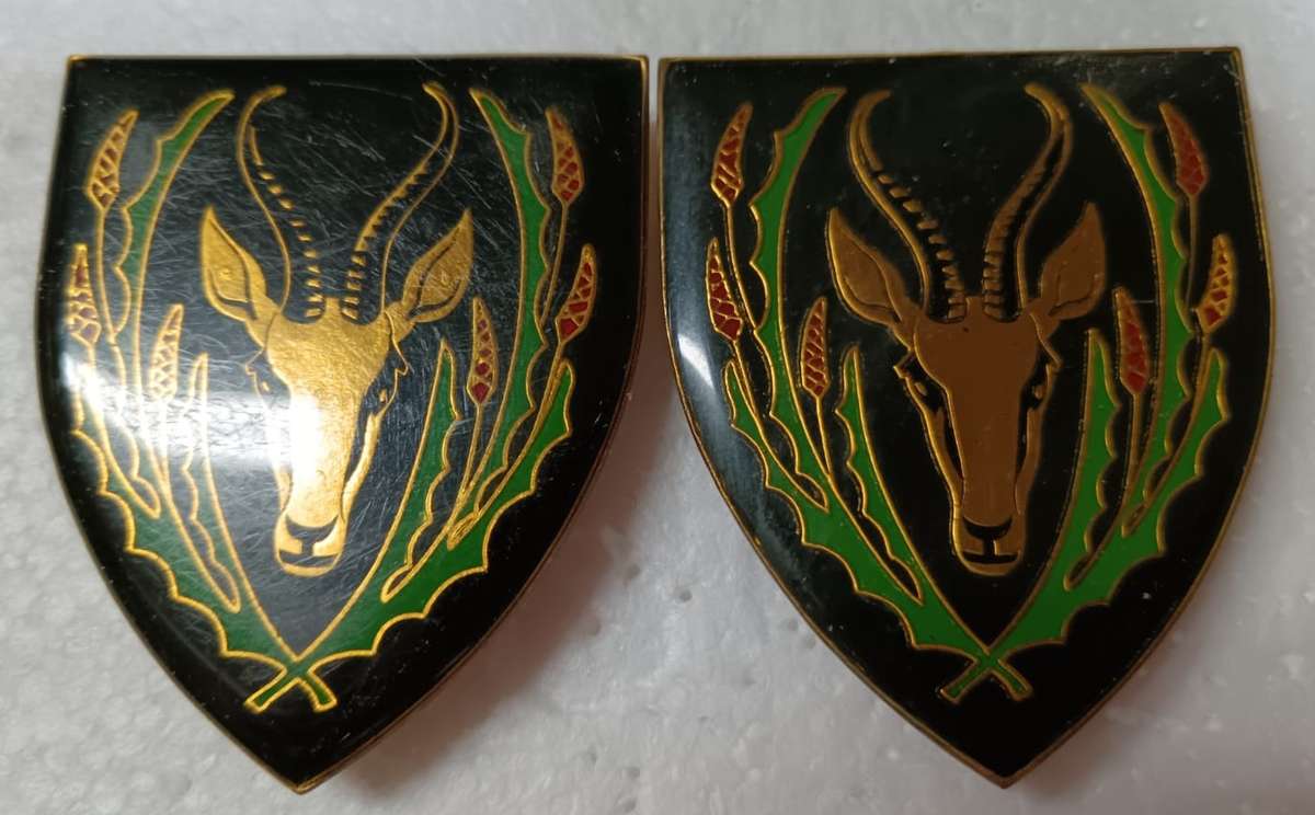 SADF - 5 SA Infantry Battalion Flash Pair