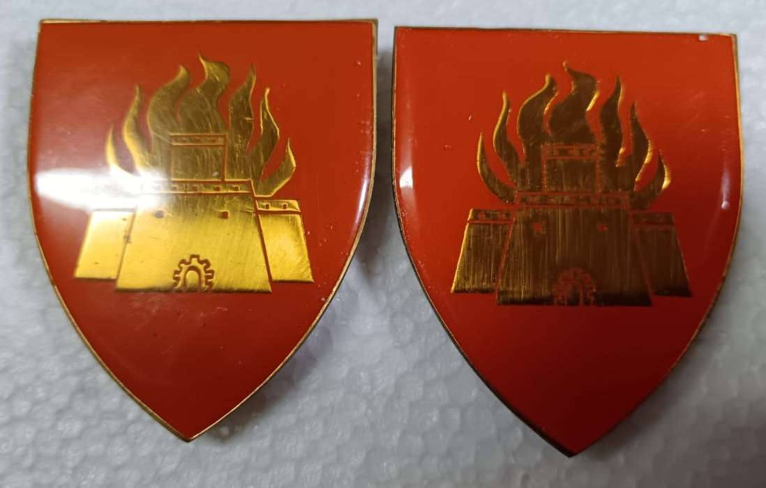 SADF - Brandfort Commando Shoulder Flash Pair
