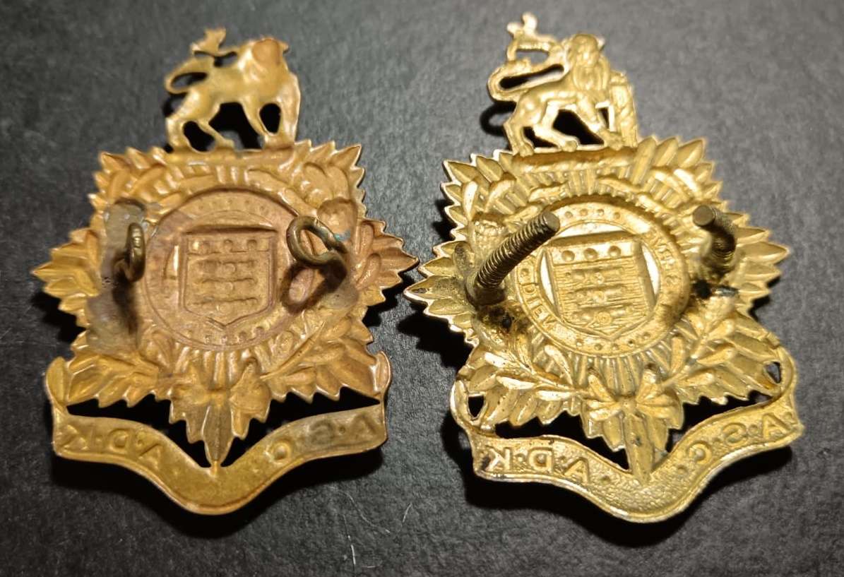 SADF - Services Corps Cap Badges
