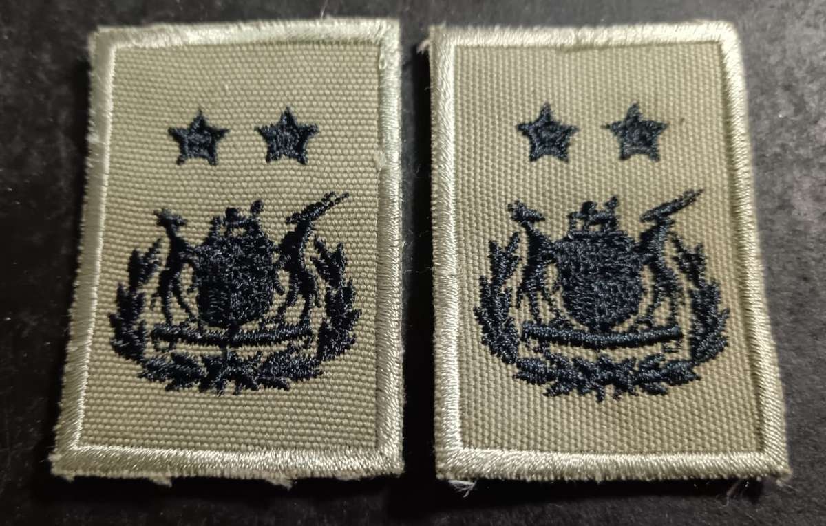 South african army sa army rank badges for sale in heidelberg id