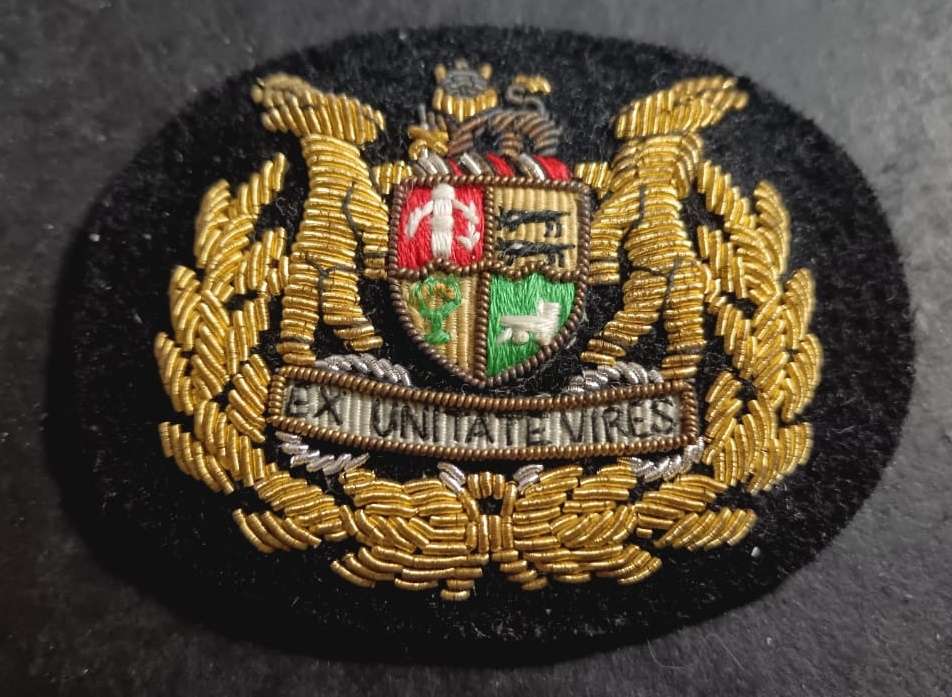 SADF - Navy Warrent Offier Rank Badge ( Bullion )