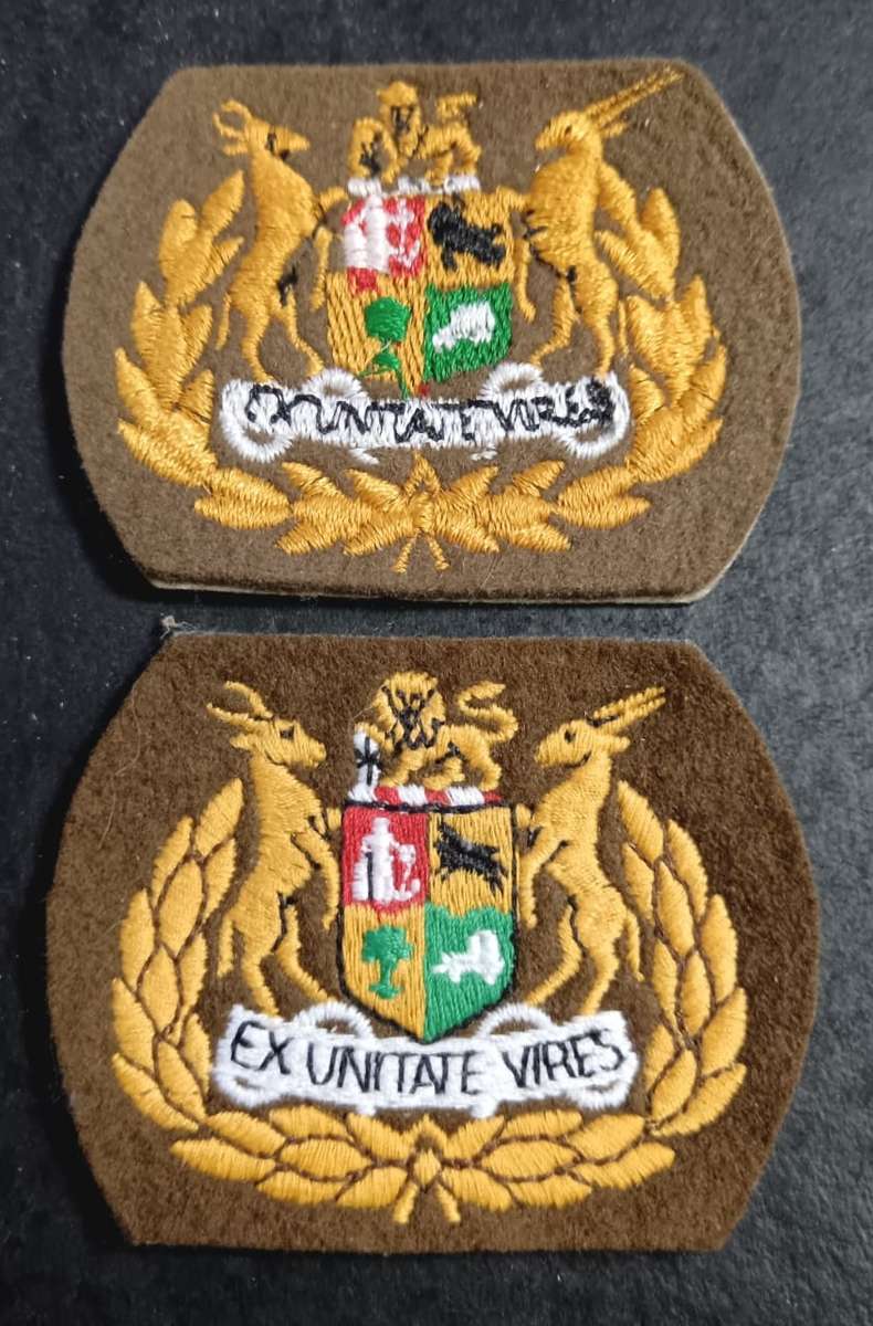 SADF - Warrant Officer Rank Badges
