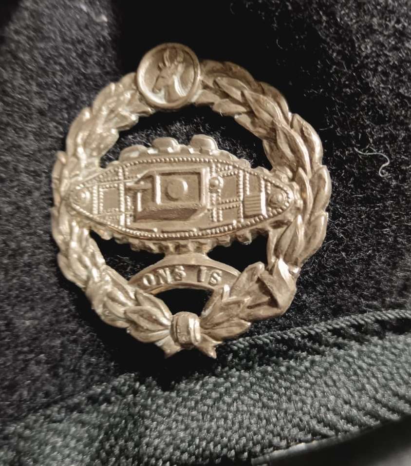 World War Two South African Tank Corps Cap Beret