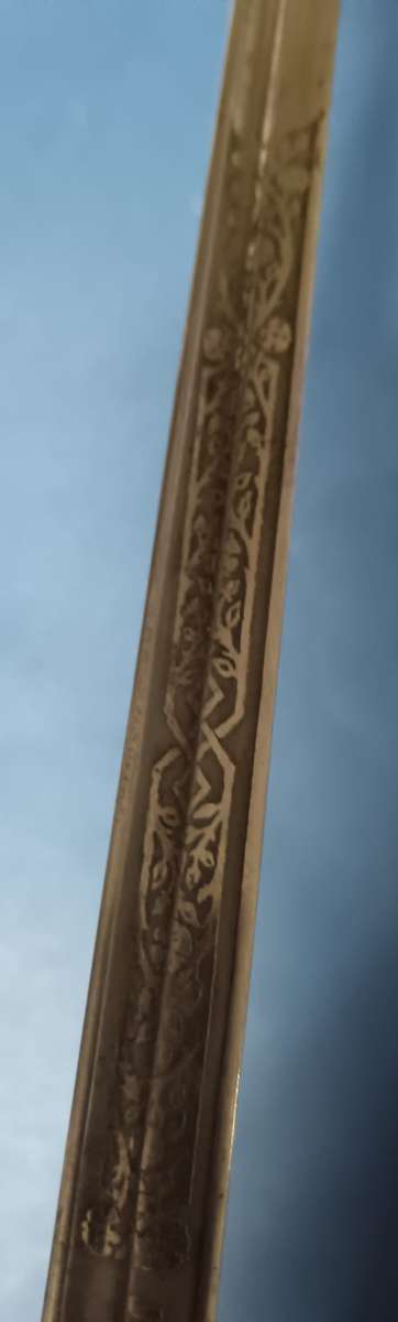 Antique James Smith and Sons Sterling Silver Cane Sword