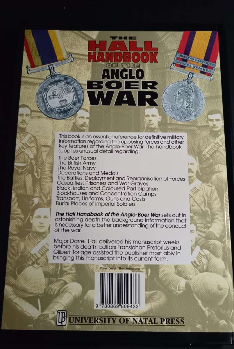 The hall handbook of the anglo-boer war: 1899-1902