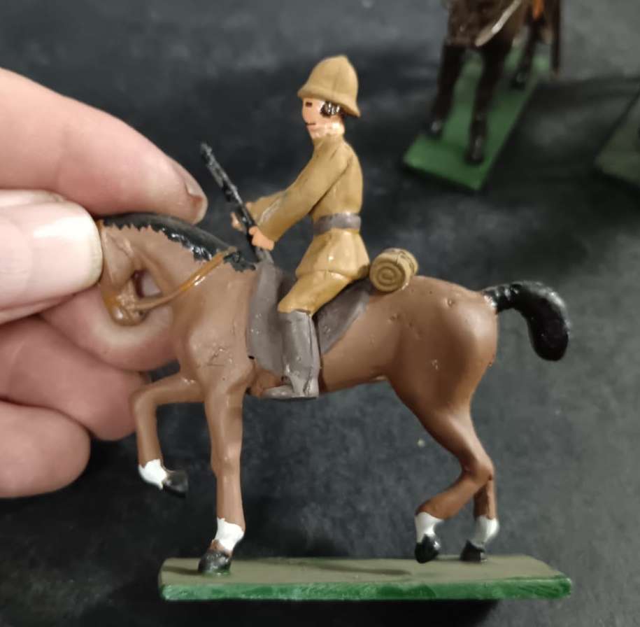 Collection of Detailed Lead Hand Painted Figurines/Soldiers