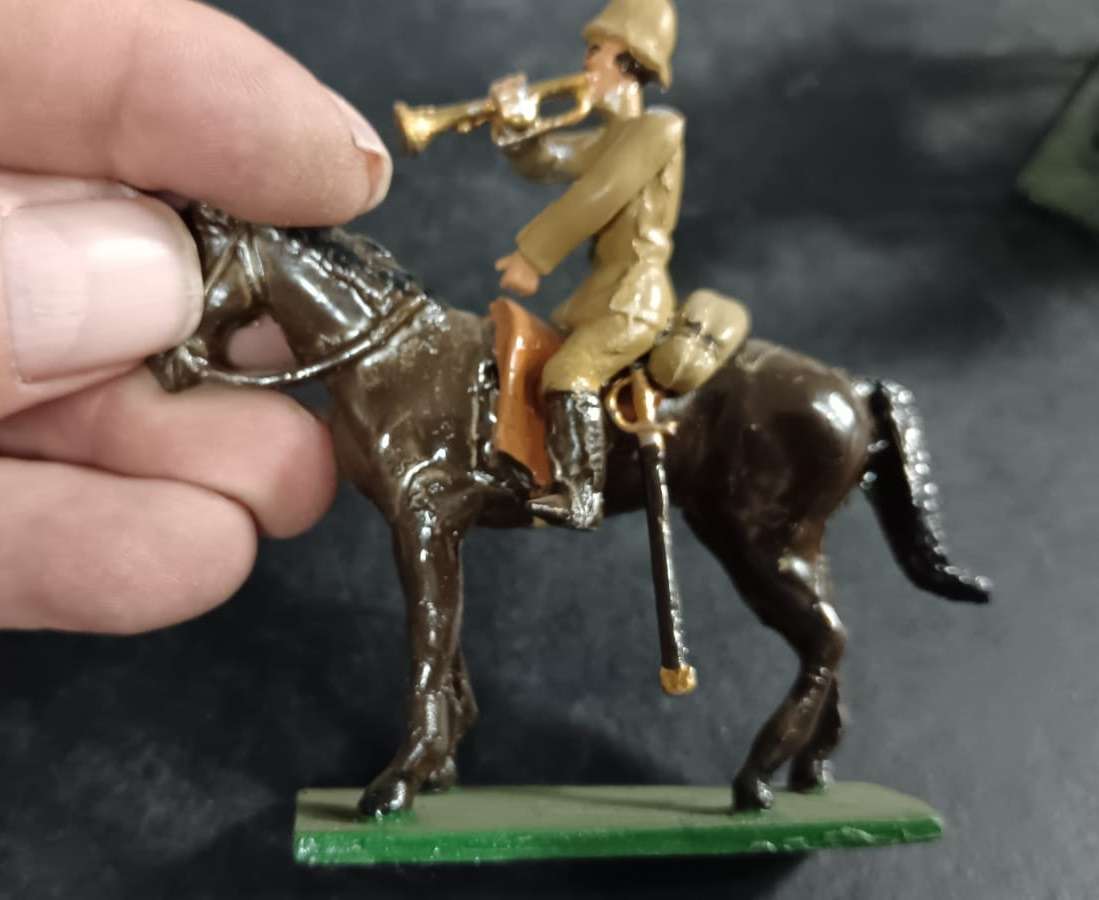 Collection of Detailed Lead Hand Painted Figurines/Soldiers