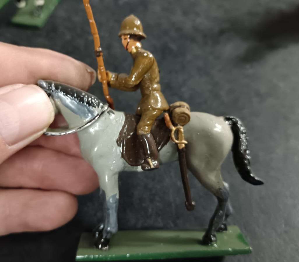 Collection of Detailed Lead Hand Painted Figurines/Soldiers