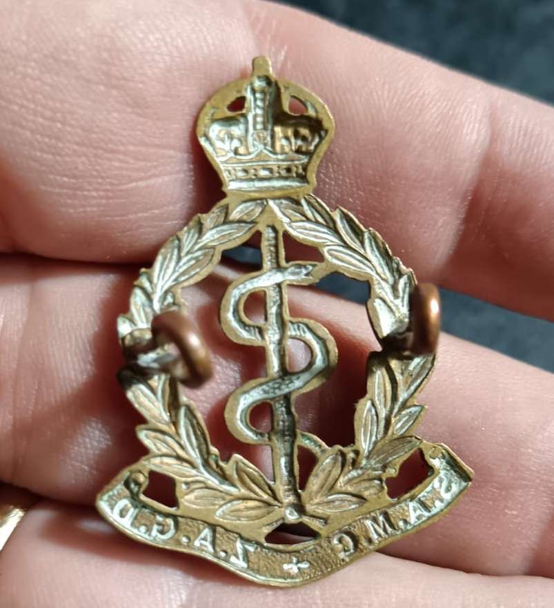 South African Medical Corps Cap/Collar Badge