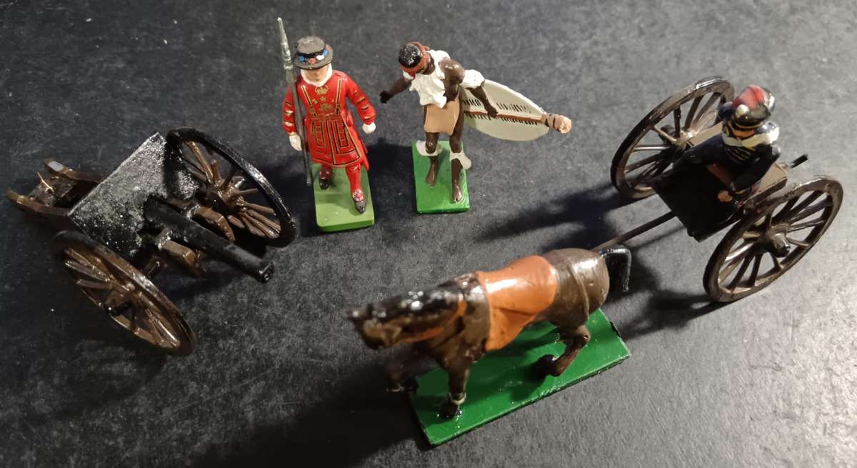 Collection of Detailed Lead Hand Painted Figurines/Soldiers