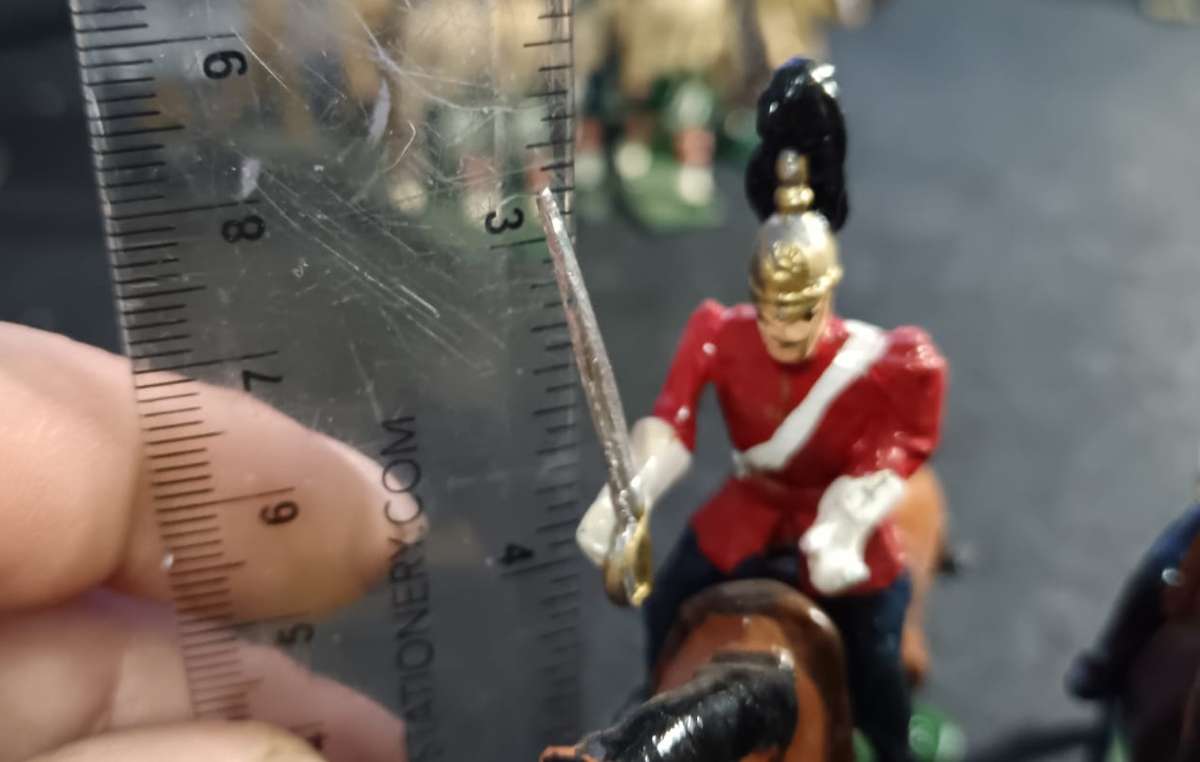 Collection of Detailed Lead Hand Painted Figurines/Soldiers