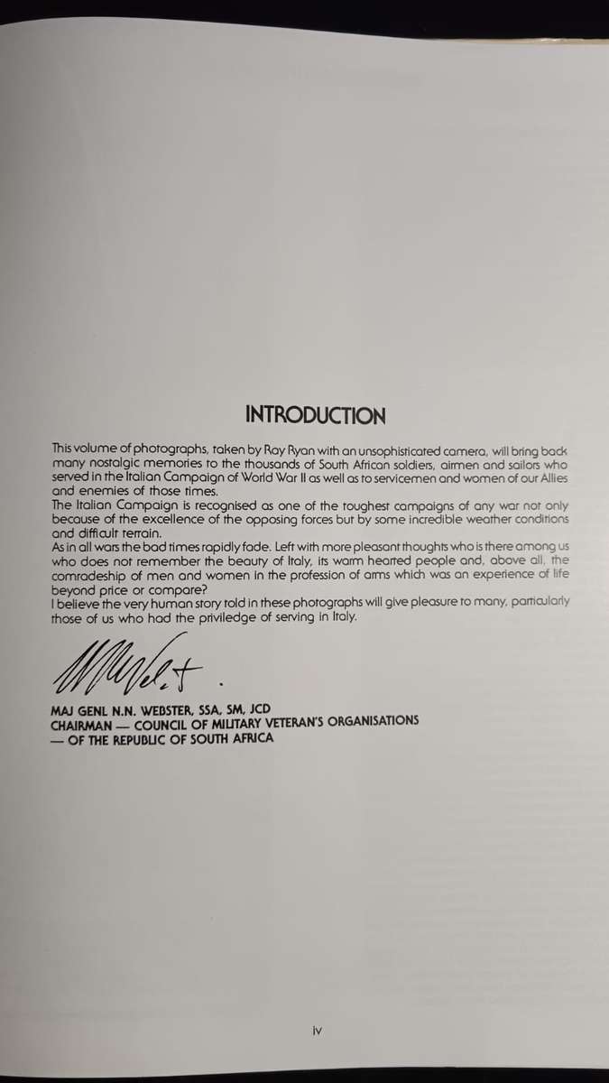 Memories Italy World War Two