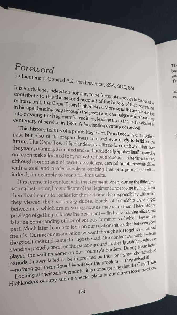 THE CAPE TOWN HIGHLANDERS 1885-1970