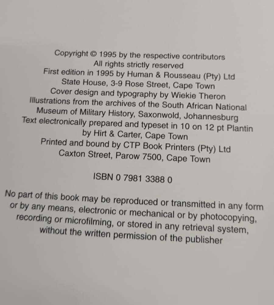 South Africa in World War II - A Pictorial History