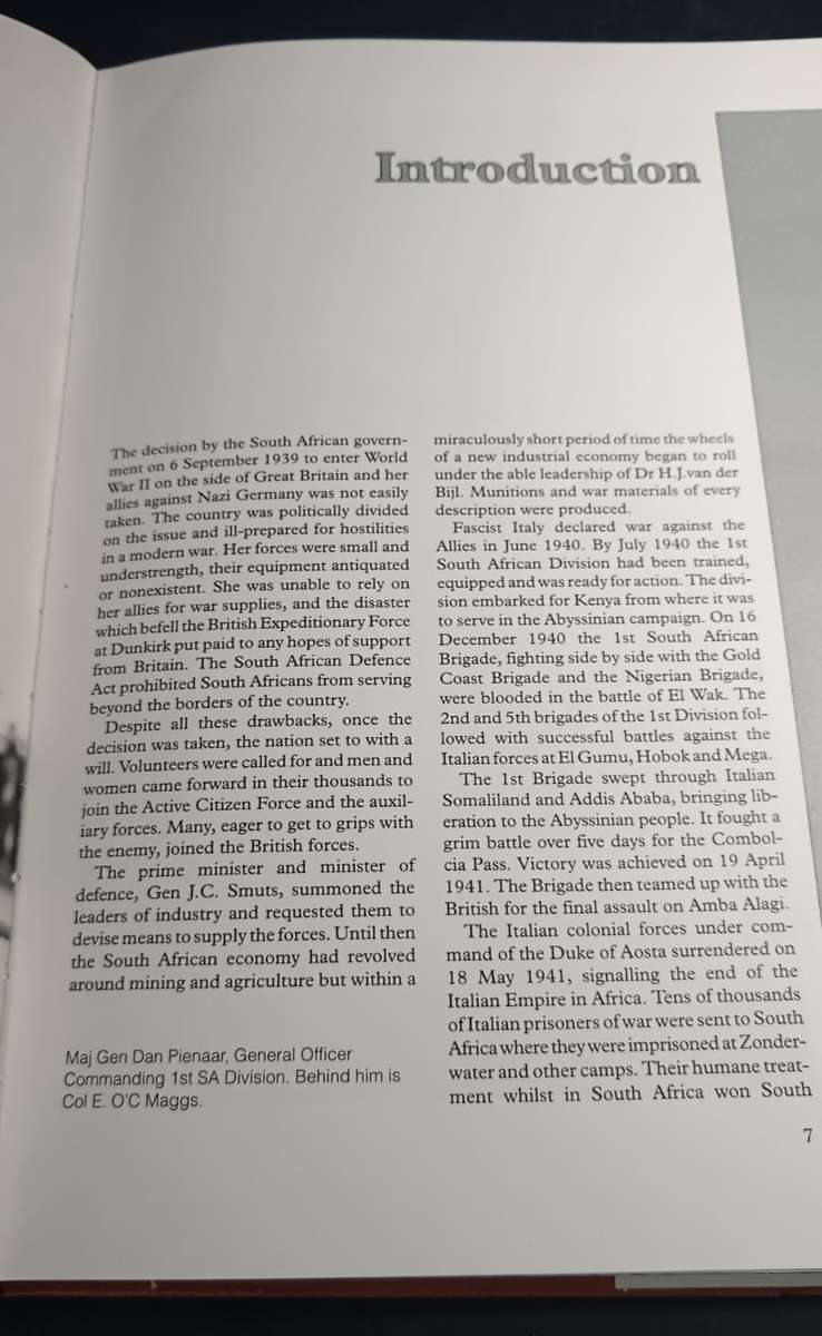 South Africa in World War II - A Pictorial History