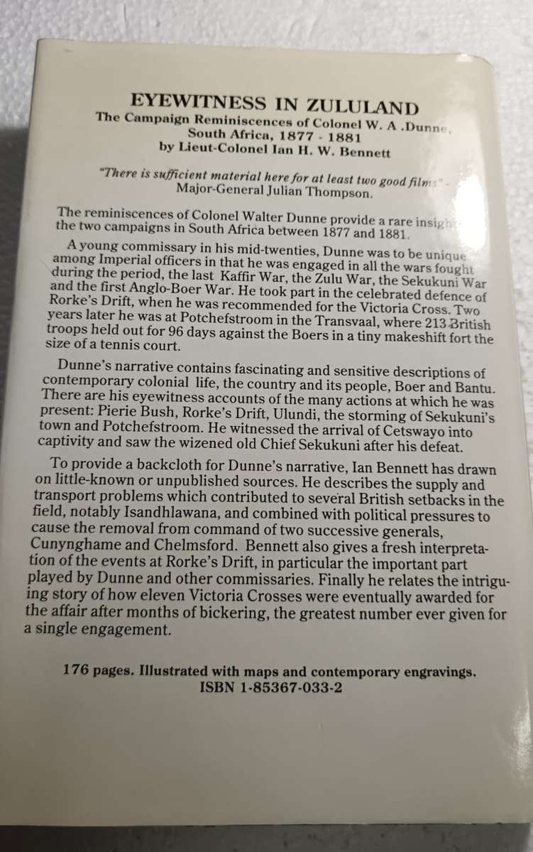 Narrative of the Field Operations Connected with the Zulu War of 1879 Hardcover