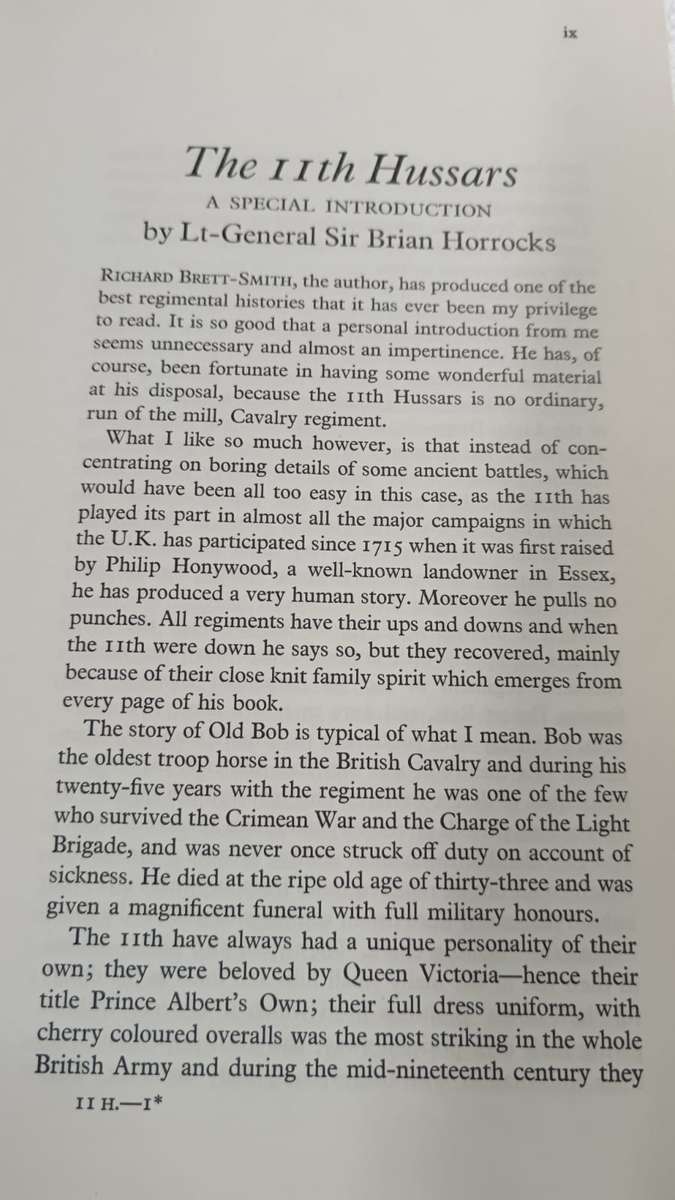 The 11th Hussars (Prince Albert's Own) (Famous regiments)