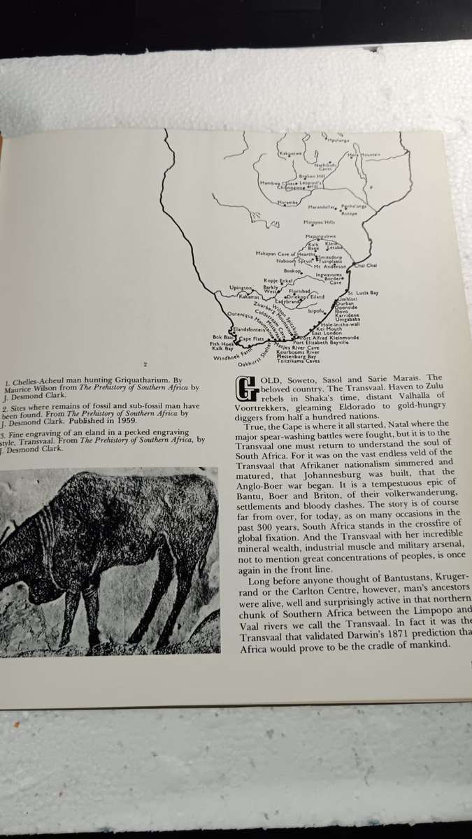 Tingay, Paul. Transvaal Epic. 1978. Illustrated in color and black & white. Im