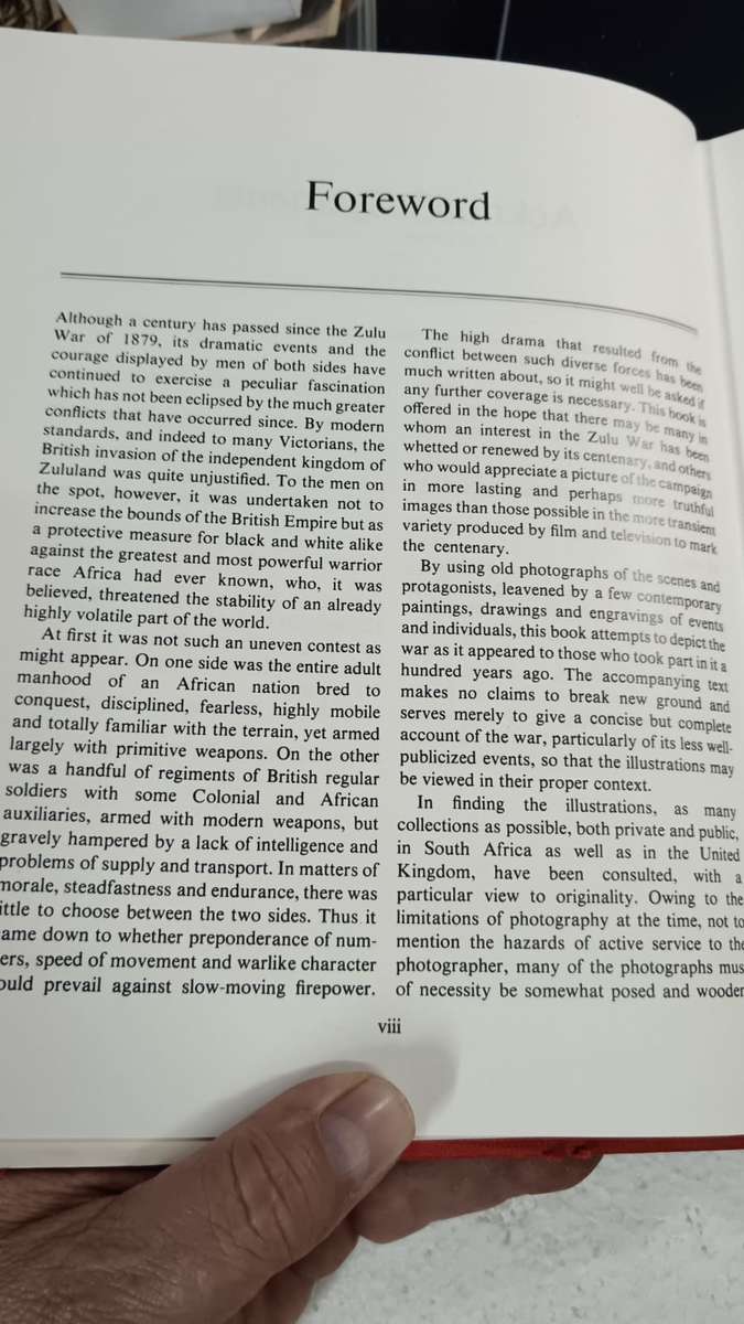 The Zulu War Book by Michael Barthorp