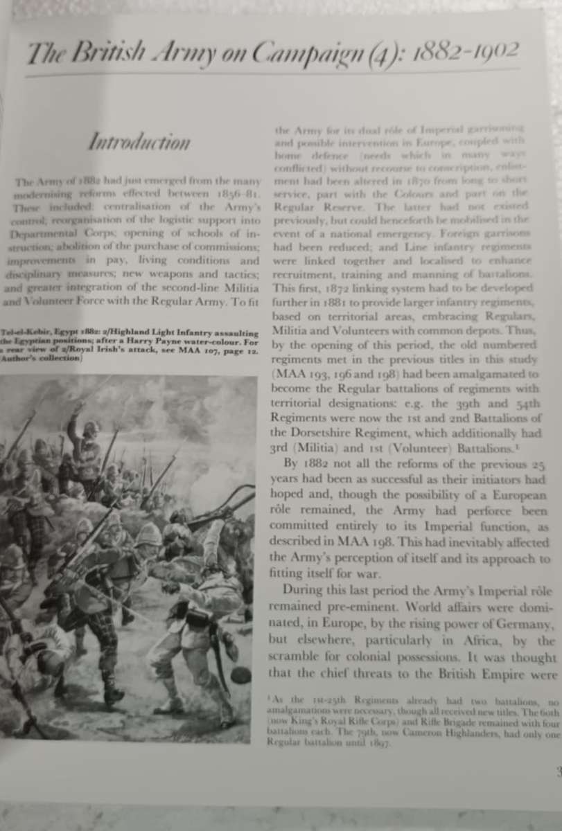 The British Army on Campaign 18821902