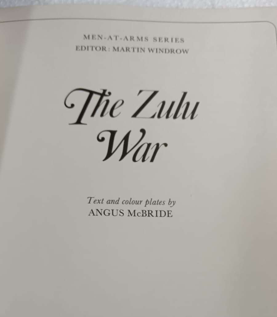 The Zulu War Book by Angus McBride