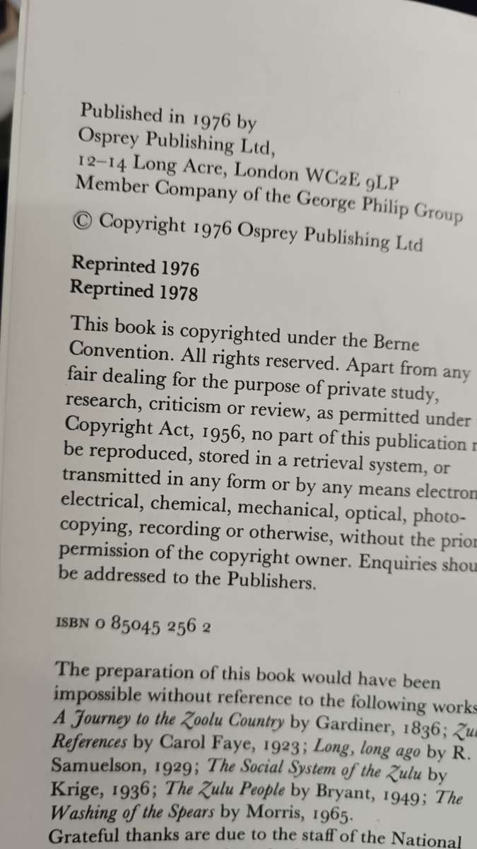 The Zulu War Book by Angus McBride