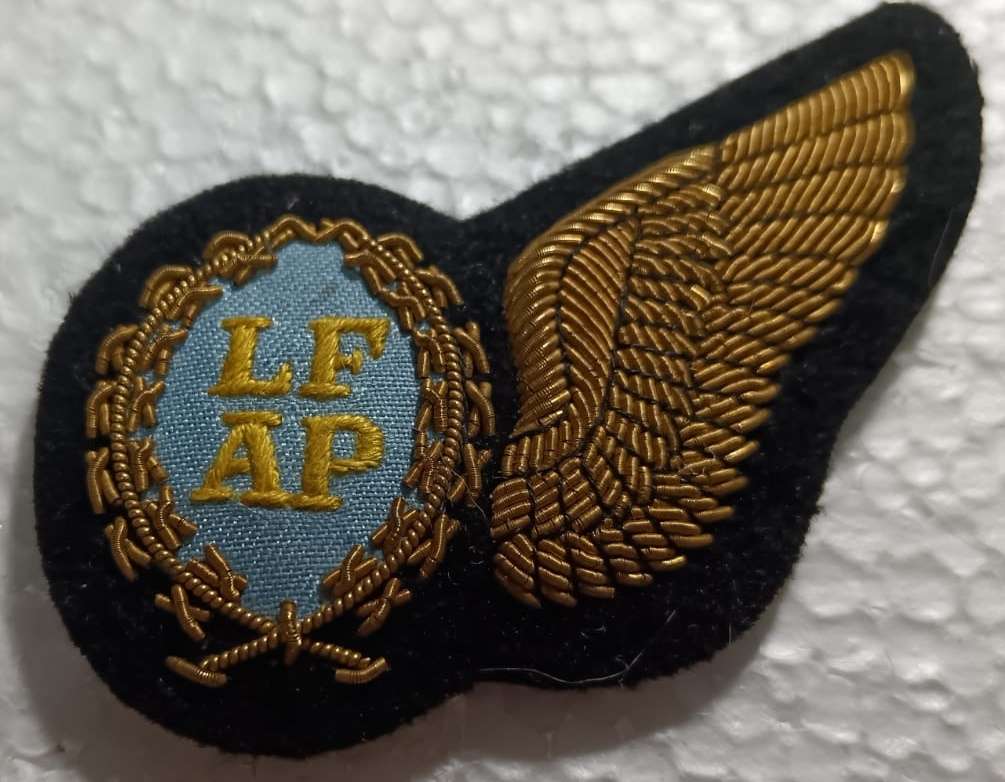 SADF - SAAF Air Photographer Wing ( Bullion Wire )