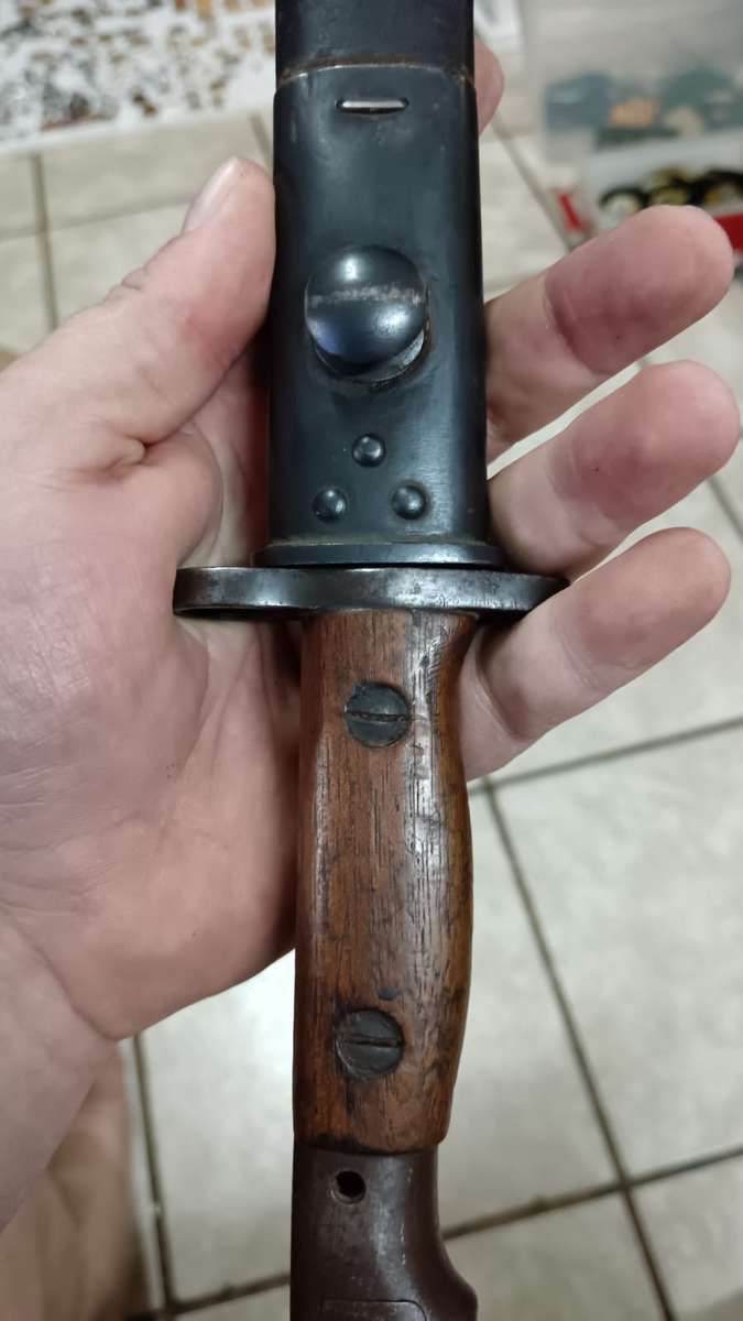 Complete British Pattern 1907 Bayonet with Scabbard