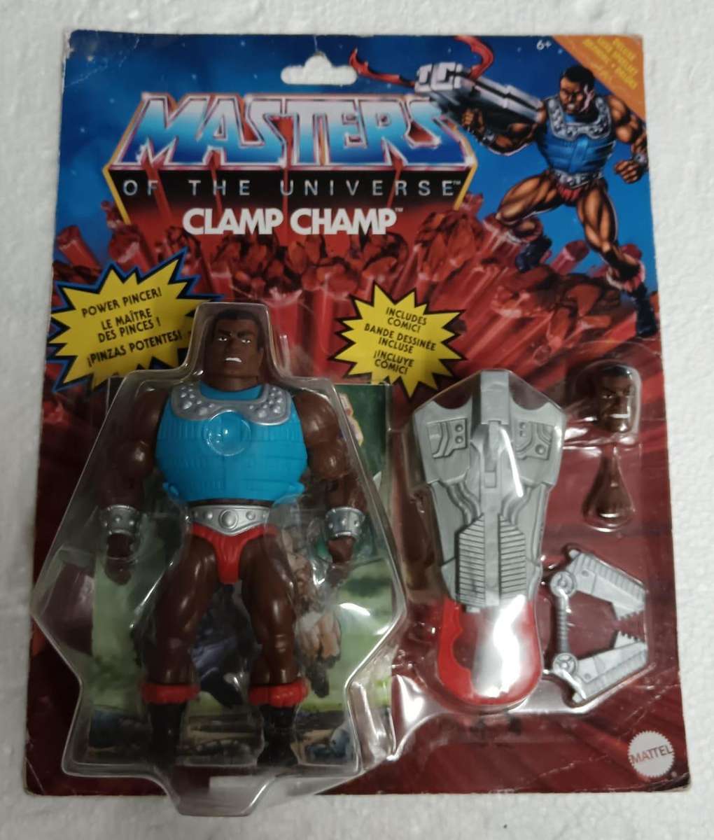 Masters Of The Universe Origins Clamp Champ Deluxe Action Figure NEW