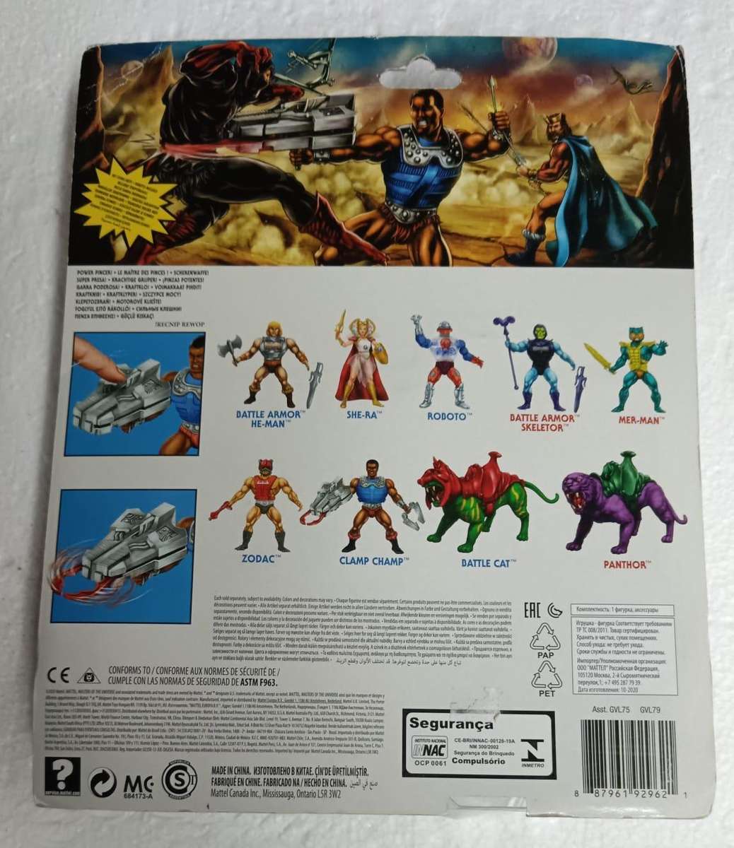 Masters Of The Universe Origins Clamp Champ Deluxe Action Figure NEW