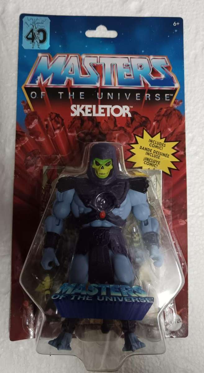 MASTERS OF THE UNIVERSE "SKELETOR" 40TH ANNIVERSARY RETRO FIGURE 2022
