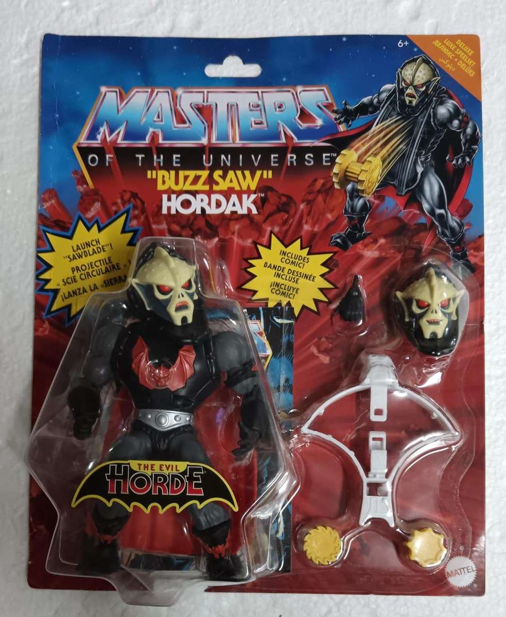Masters Of The Universe Retro Play BUZZ SAW HORDAK THE EVIL HORDE Battle Armor