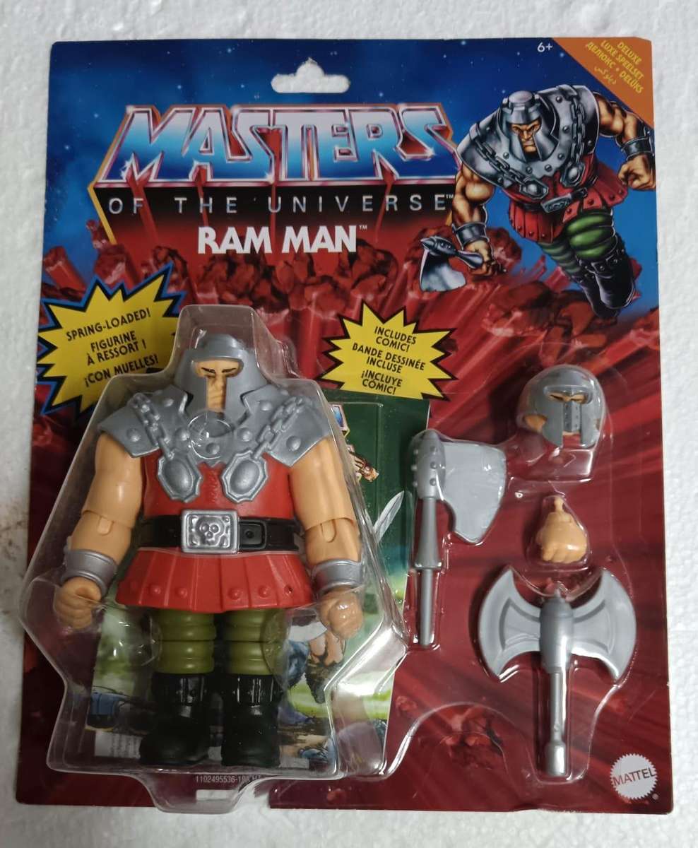 Ram Man Heroic Human Battering Ram Masters Of The Universe MOTU 2021 Retro
