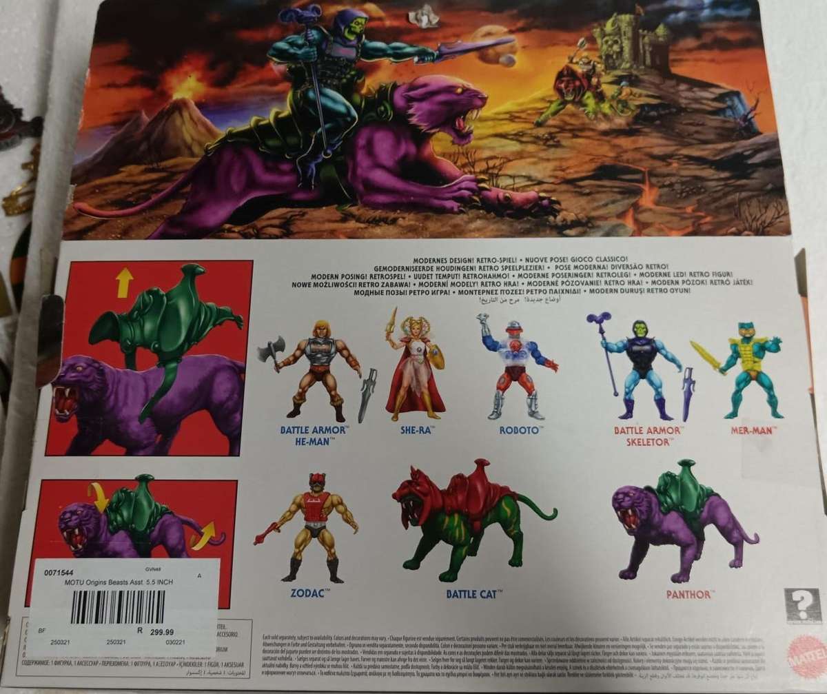 Masters of the Universe Origins PANTHOR Action Figure