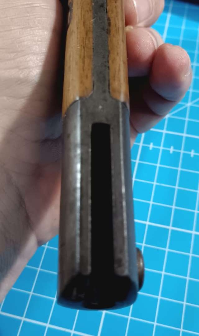 German Model KS98 Sawback Bayonet with Scabbard ( Butcher Blade )