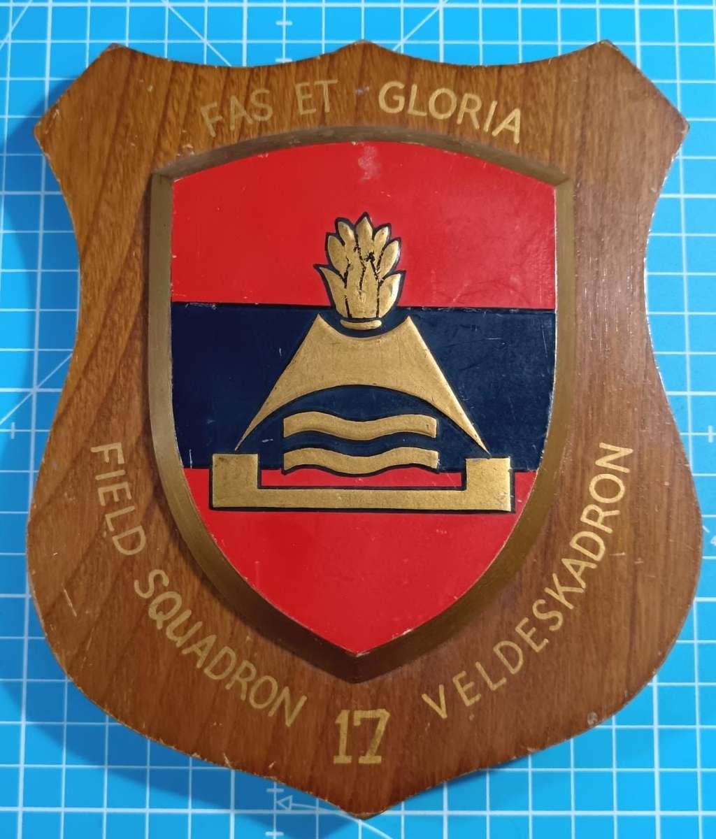 SADF - 17 Field Squadron Plaque