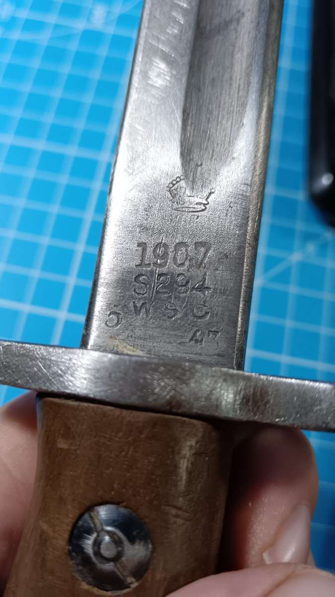 WCK - Pattern 1907 Byonet with no Scabbard ( SAP )