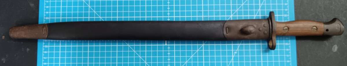 Pattern 1907 Byonet with Scabbard Dated 1941