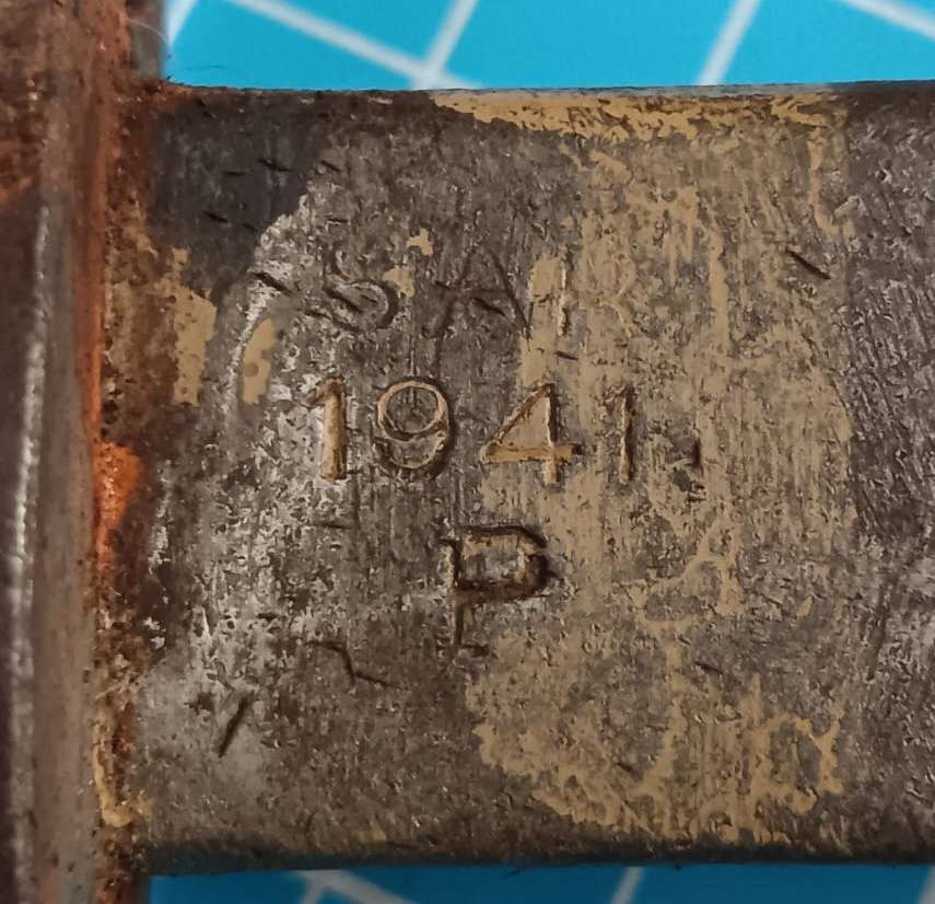 Pattern 1907 Byonet with Scabbard Dated 1941