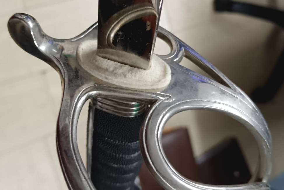 SADF/SAP - Ceremonial Sword with Scabbard ( Top Condition )