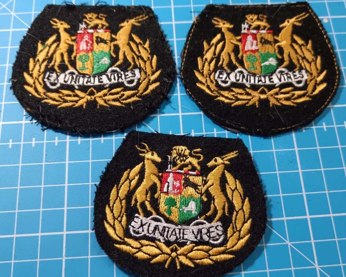 SADF - Warrant Officers Rank Badges