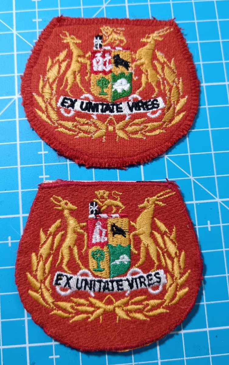 SADF - Regimental Sergeant Major Rank Pair