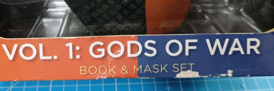 DEATHSTROKE Gods Of War Book and Mask Set Vol 1 by Tony Daniel