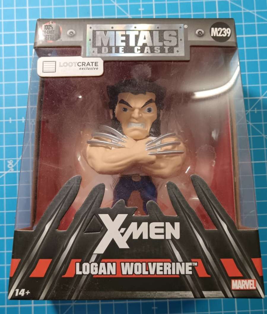 Logan Wolverine X-Men Jada Metals M239 Die Cast Loot Crate Marvel