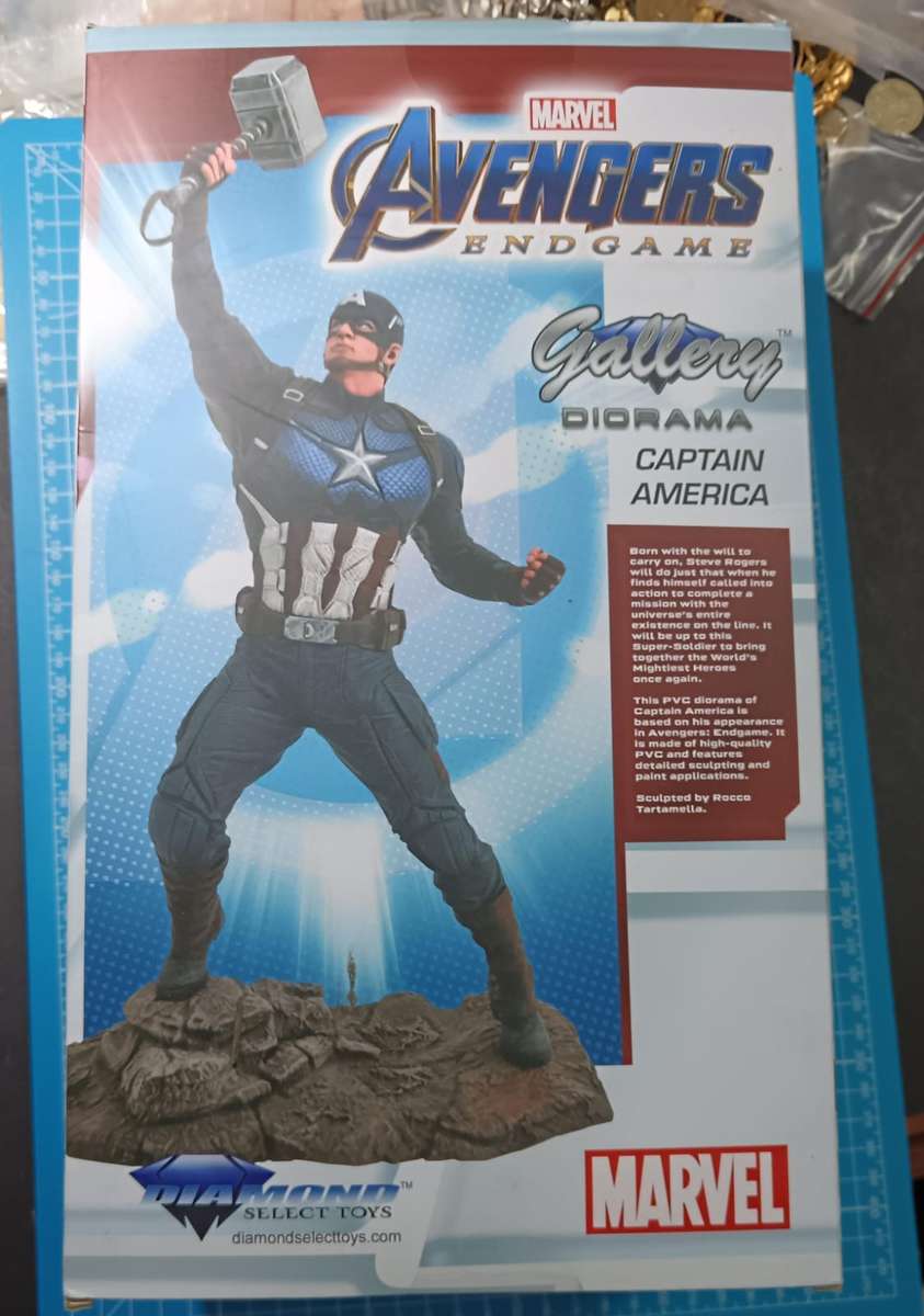 Avengers Endgame Marvel Gallery Captain America 9-Inch Collectible PVC Statue